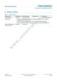 PHP110NQ06LT Datasheet Page 10