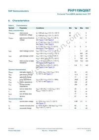 PHP119NQ06T Datasheet Page 5