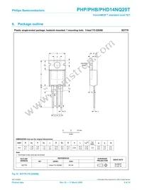 PHP14NQ20T Datasheet Page 9