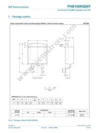 PHP160NQ08T Datasheet Page 9