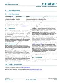 PHP160NQ08T Datasheet Page 11