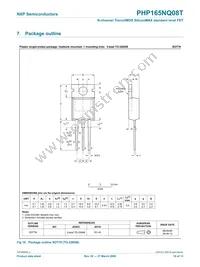 PHP165NQ08T Datasheet Page 10