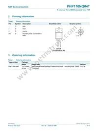 PHP176NQ04T Datasheet Page 2