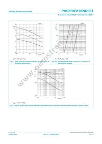 PHP193NQ06T Datasheet Page 7