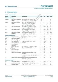 PHP20NQ20T Datasheet Page 7