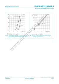 PHP222NQ04LT Datasheet Page 8