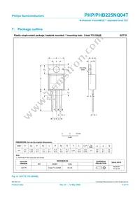 PHP225NQ04T Datasheet Page 9
