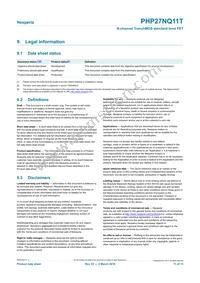 PHP27NQ11T Datasheet Page 11