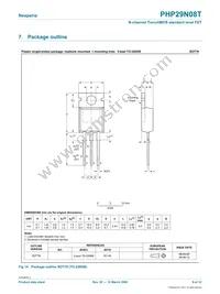 PHP29N08T Datasheet Page 9