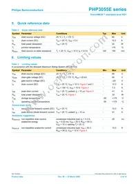 PHP3055E Datasheet Page 2