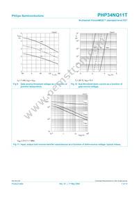 PHP34NQ11T Datasheet Page 7
