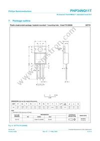 PHP34NQ11T Datasheet Page 9