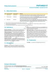 PHP34NQ11T Datasheet Page 11