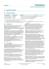 PHP36N03LT Datasheet Page 11