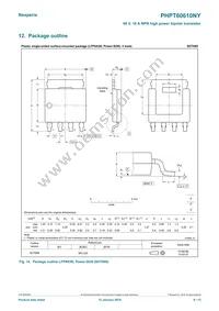 PHPT60610NYX Datasheet Page 9