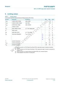 PHPT61006PYX Datasheet Page 3