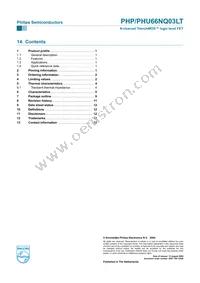PHU66NQ03LT Datasheet Page 13