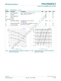 PHU78NQ03LT Datasheet Page 6