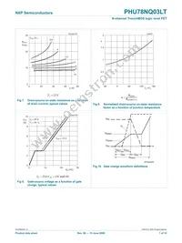 PHU78NQ03LT Datasheet Page 7