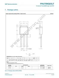 PHU78NQ03LT Datasheet Page 9