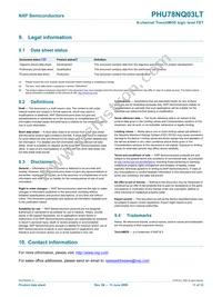 PHU78NQ03LT Datasheet Page 11