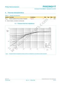 PHX23NQ11T Datasheet Page 4