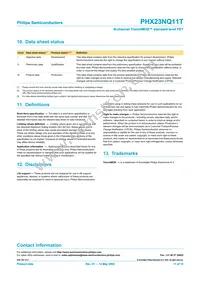 PHX23NQ11T Datasheet Page 11