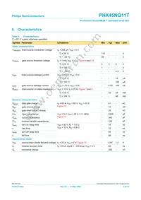 PHX45NQ11T Datasheet Page 5
