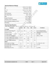 PI2003-00-SOIG Datasheet Page 3