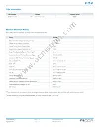 PI2161-01-LGIZ Datasheet Page 2