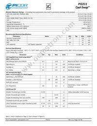 PI2211-00-QAIG Datasheet Page 3