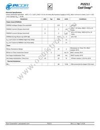 PI2211-00-QAIG Datasheet Page 7
