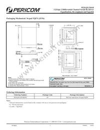 PI2EQX3201BZFE Datasheet Page 7