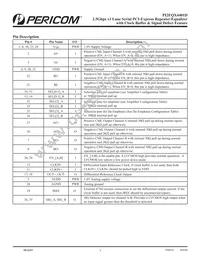 PI2EQX4401DZFE Datasheet Page 3