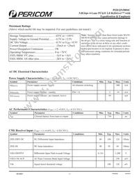 PI2EQX5804CNJEX Datasheet Page 17