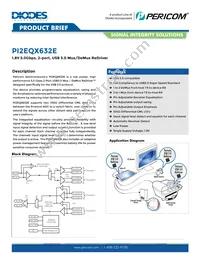 PI2EQX632EXUBEX Datasheet Cover