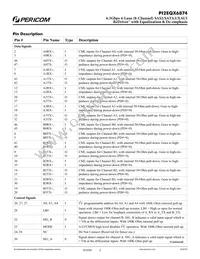 PI2EQX6874ZFEX Datasheet Page 2