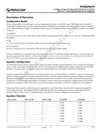 PI2EQX6874ZFEX Datasheet Page 4