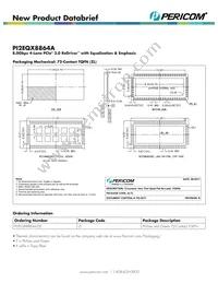 PI2EQX8864AZLEX Datasheet Page 2