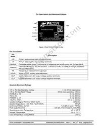 PI3106-01-HVIZ Datasheet Page 2