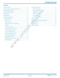 PI3302-03-LGIZ Datasheet Page 2