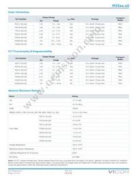 PI3305-20-LGIZ Datasheet Page 3