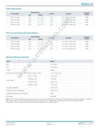 PI3312-21-LGIZ Datasheet Page 3