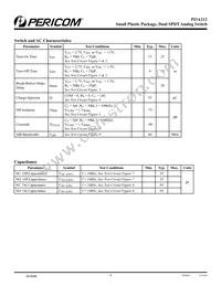 PI3A212ZLEX Datasheet Page 4