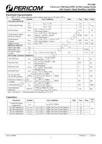 PI3A288ZMEX Datasheet Page 3