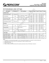 PI3A4626ZCEX Datasheet Page 5