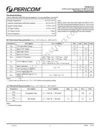 PI3B16234AE Datasheet Page 2