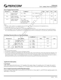 PI3B16245VE Datasheet Page 3