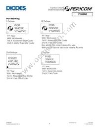 PI3B3245SE Datasheet Page 4