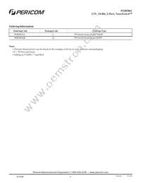 PI3B3861LEX Datasheet Page 6